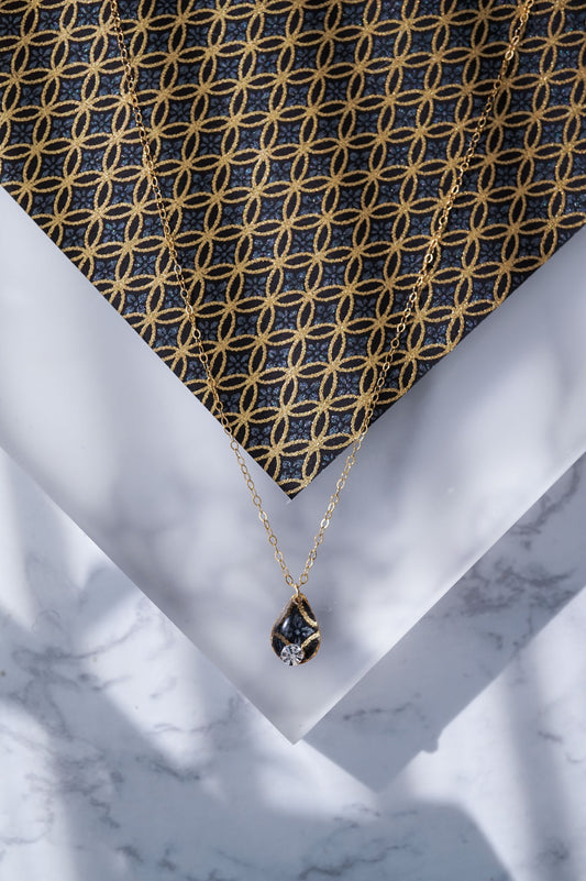 Morning dew necklace - Flower Shippo