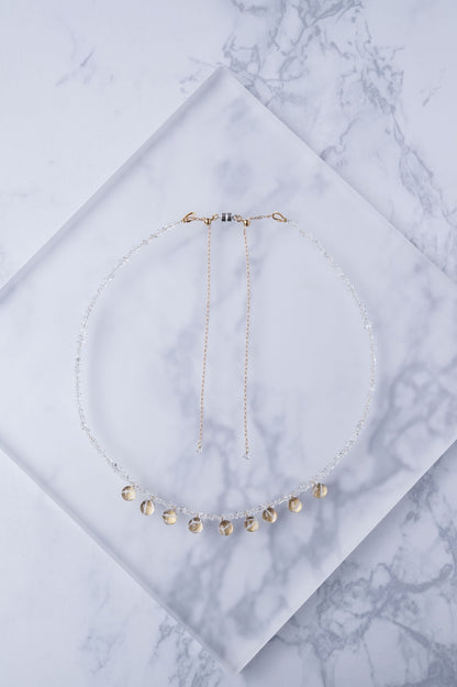 Rain Berry Neckless - Hemp Leaf