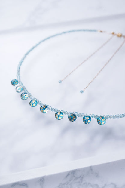 Rain Berry Neckless - Plum Blossom