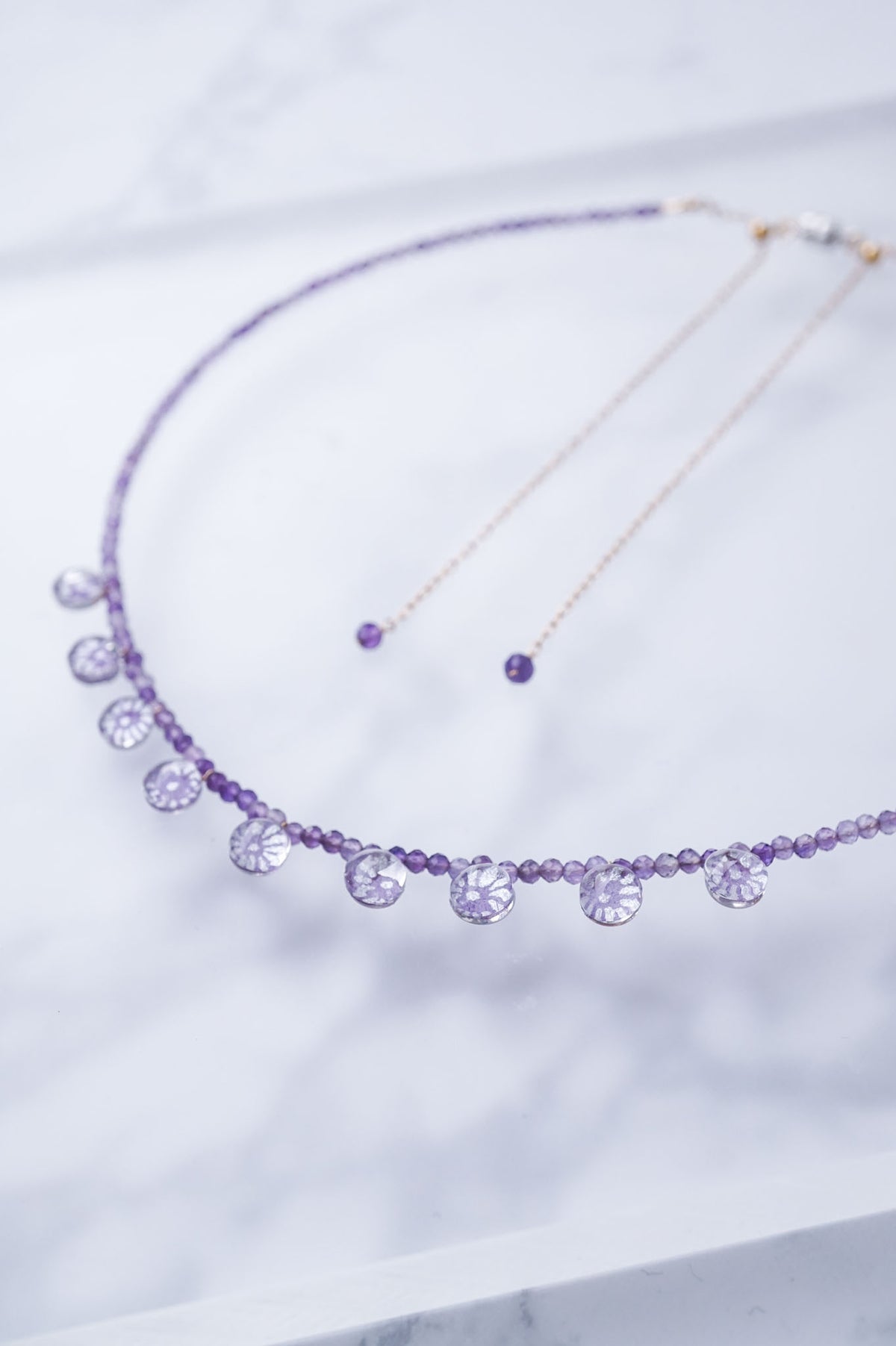 Rain Berry Neckless - Aster