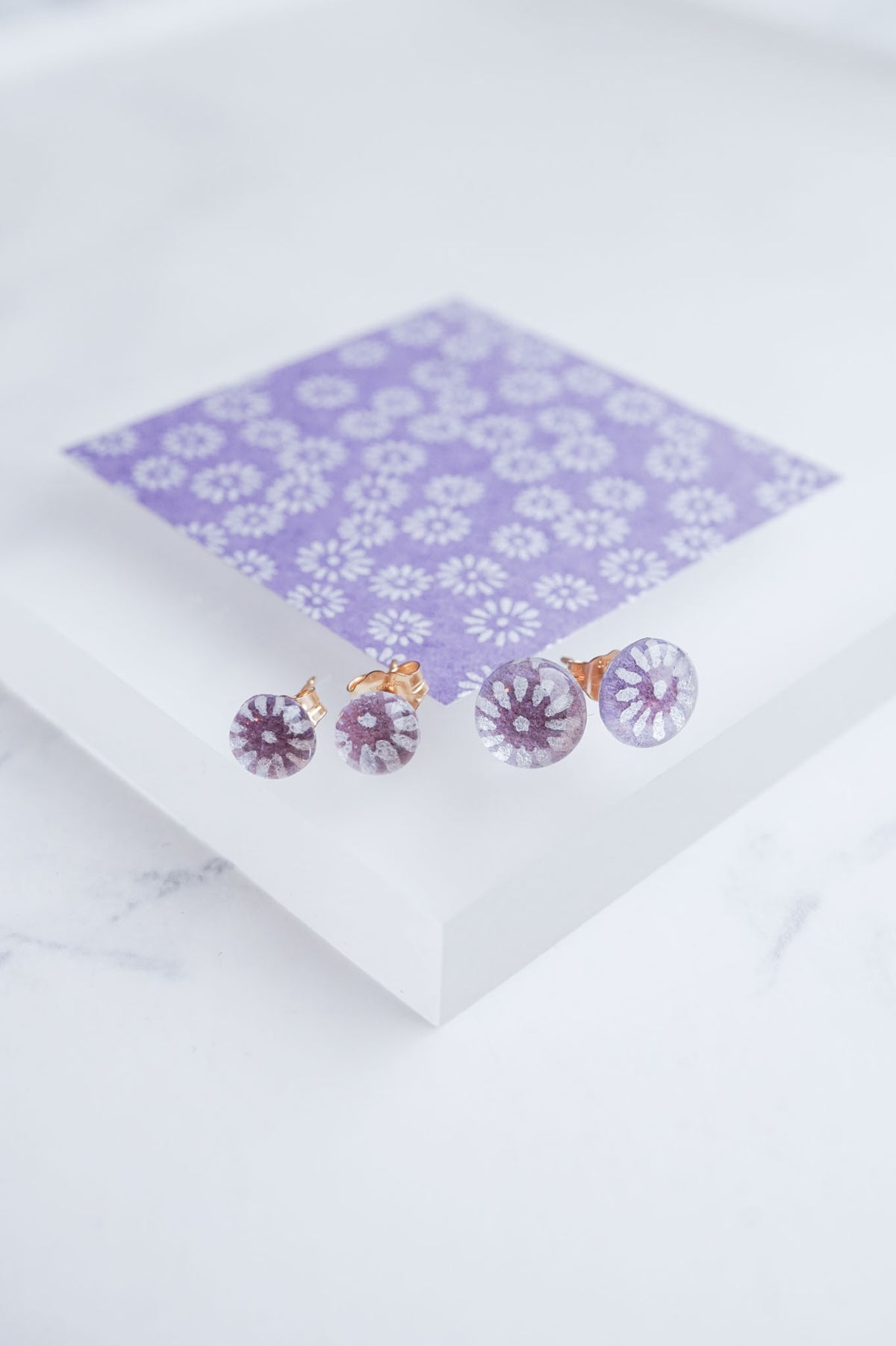 Stud Earrings - Aster