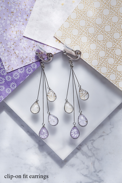 Shigure Earrings #4 - Aster