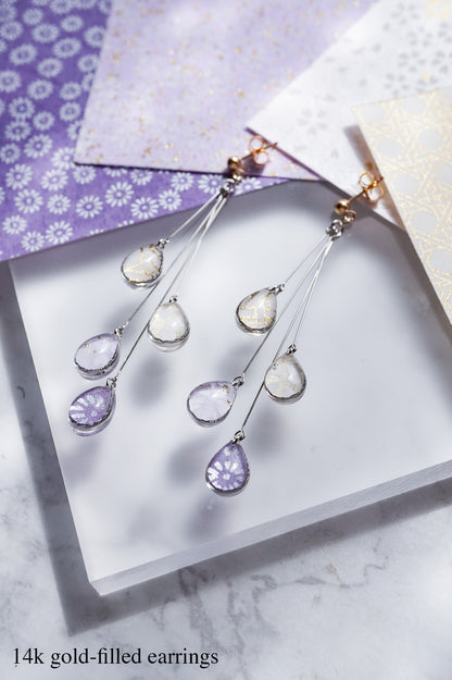 Shigure Earrings #4 - Aster