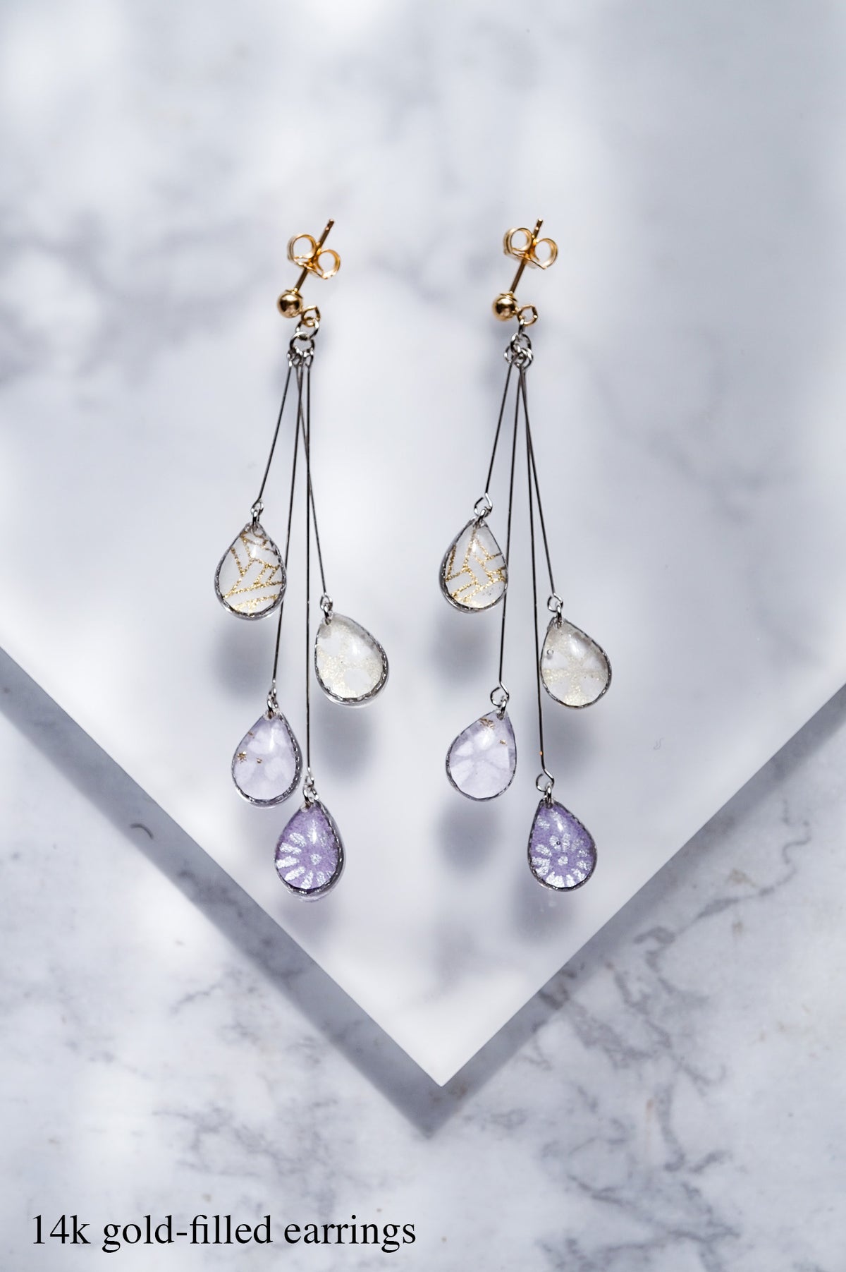 Shigure Earrings #4 - Aster