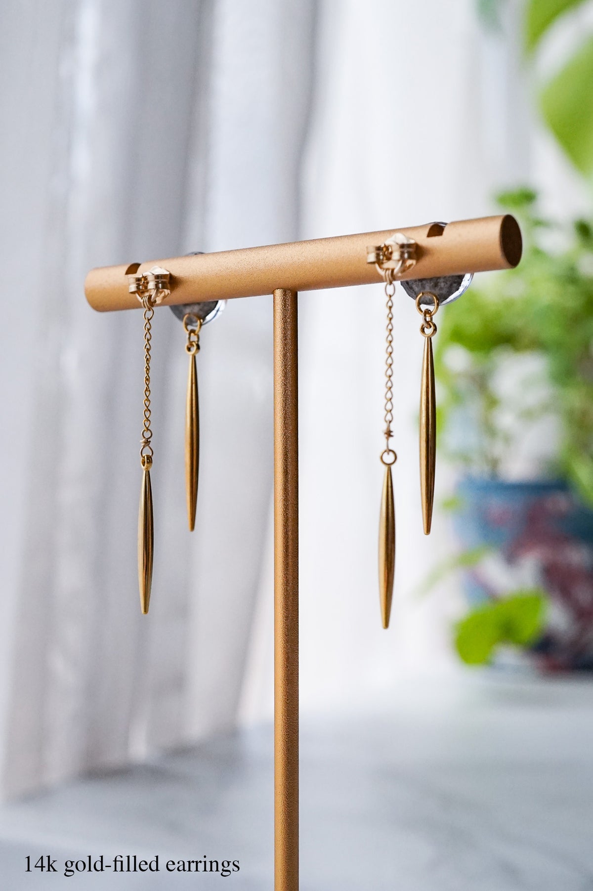 Icicle Earrings - Hana-Shippo (Black)