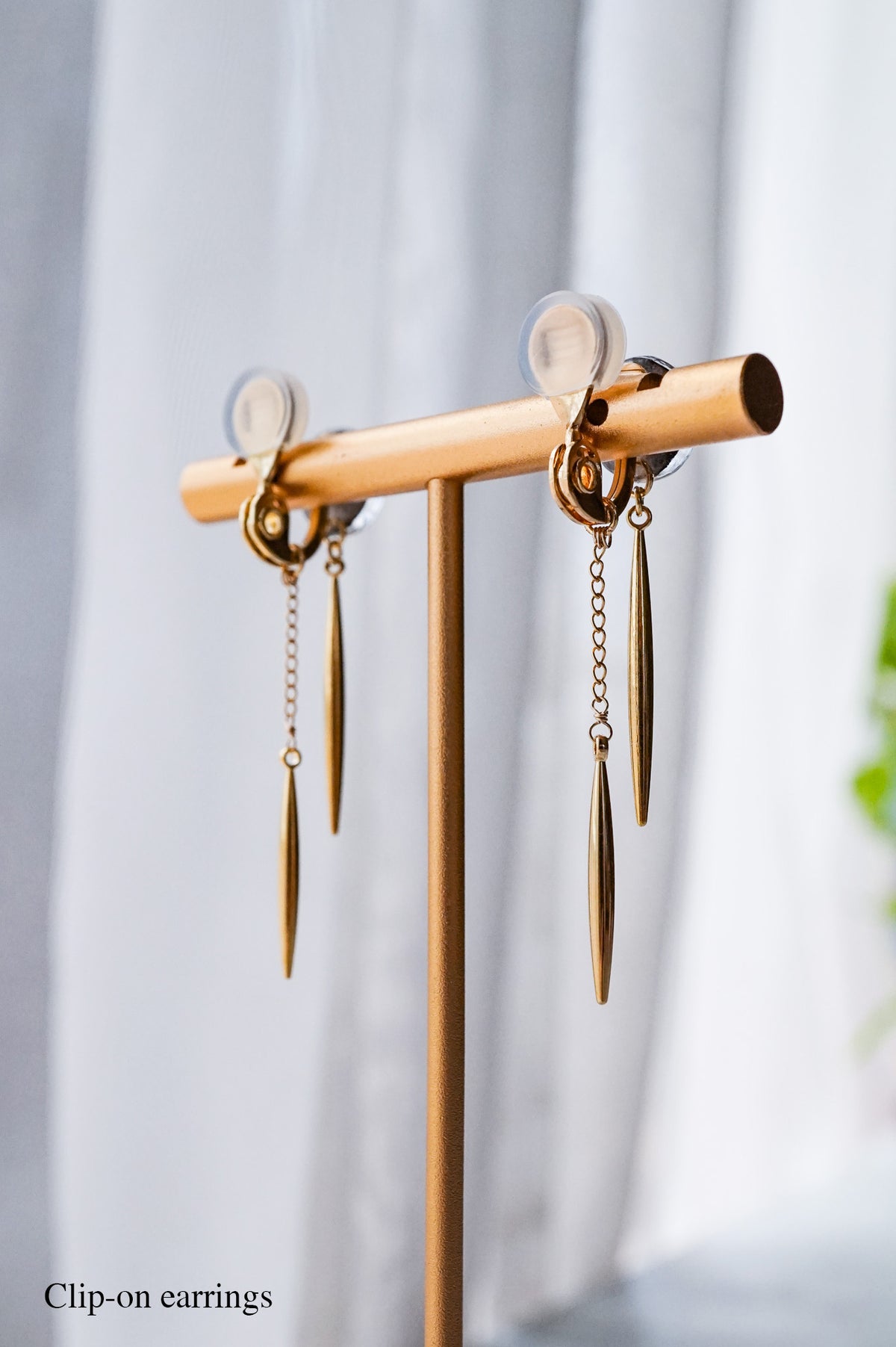Icicle Earrings - Hana-Shippo (Black)