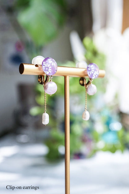 Little Spring Earrings - Aster