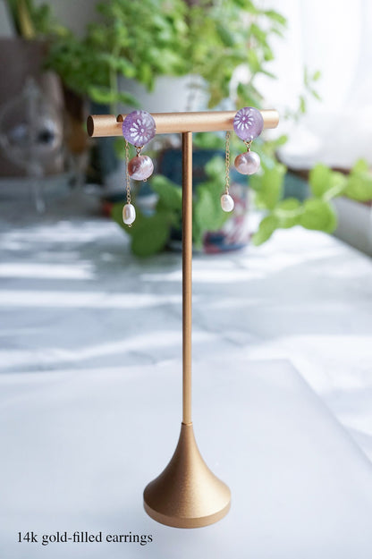 Little Spring Earrings - Aster