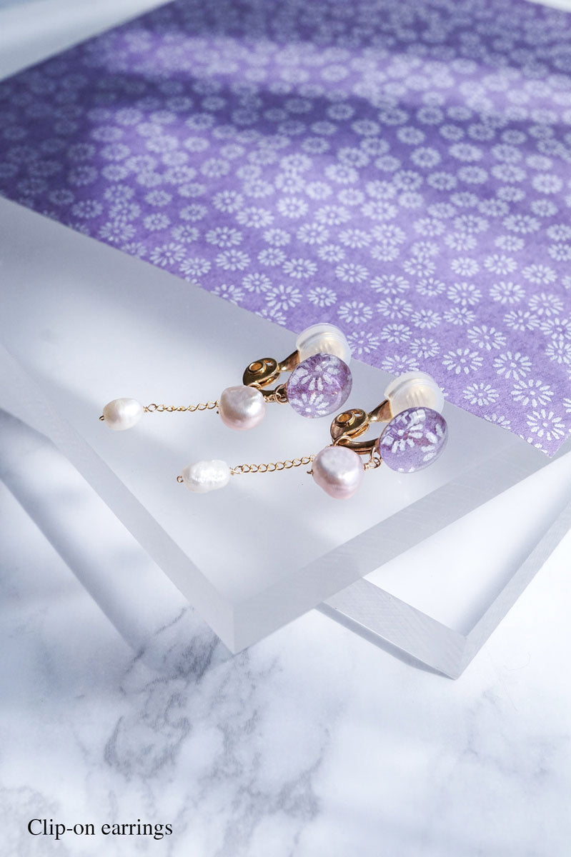 Little Spring Earrings - Aster