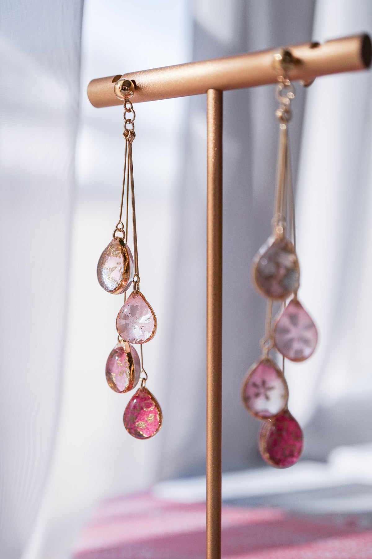 Shigure Earrings #4 - Sakura