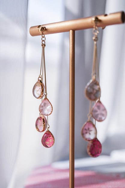 Shigure Earrings #4 - Sakura