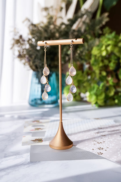 Shigure Earrings #4 - Lily of the Valley