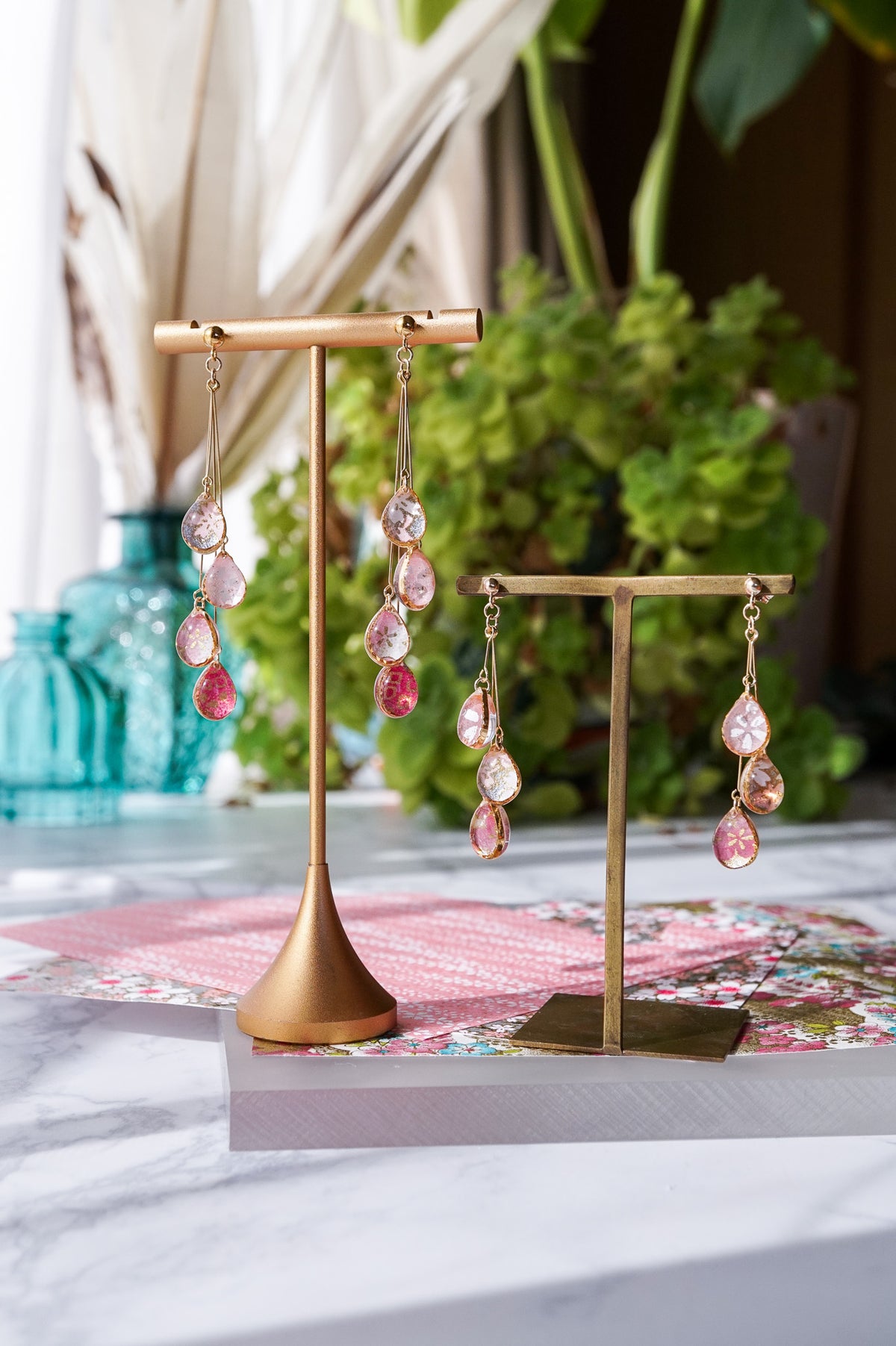 Shigure Earrings #4 - Sakura