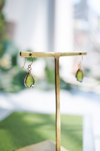 Morning Dew Earrings - Pine Needles