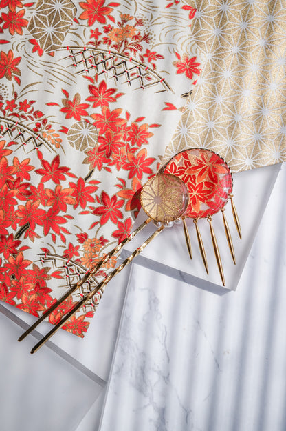 Starry Night Hairpin - Momiji