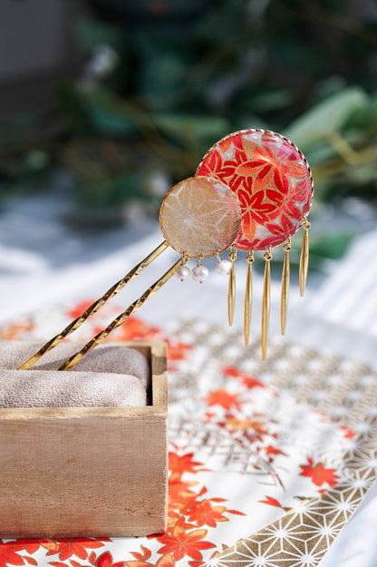 Starry Night Hairpin - Momiji