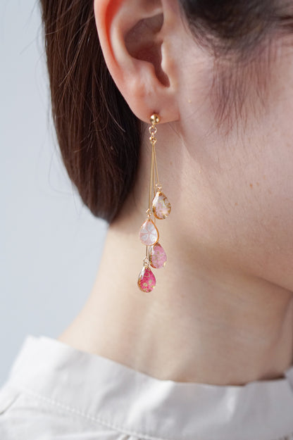 Shigure Earrings #4 - Sakura