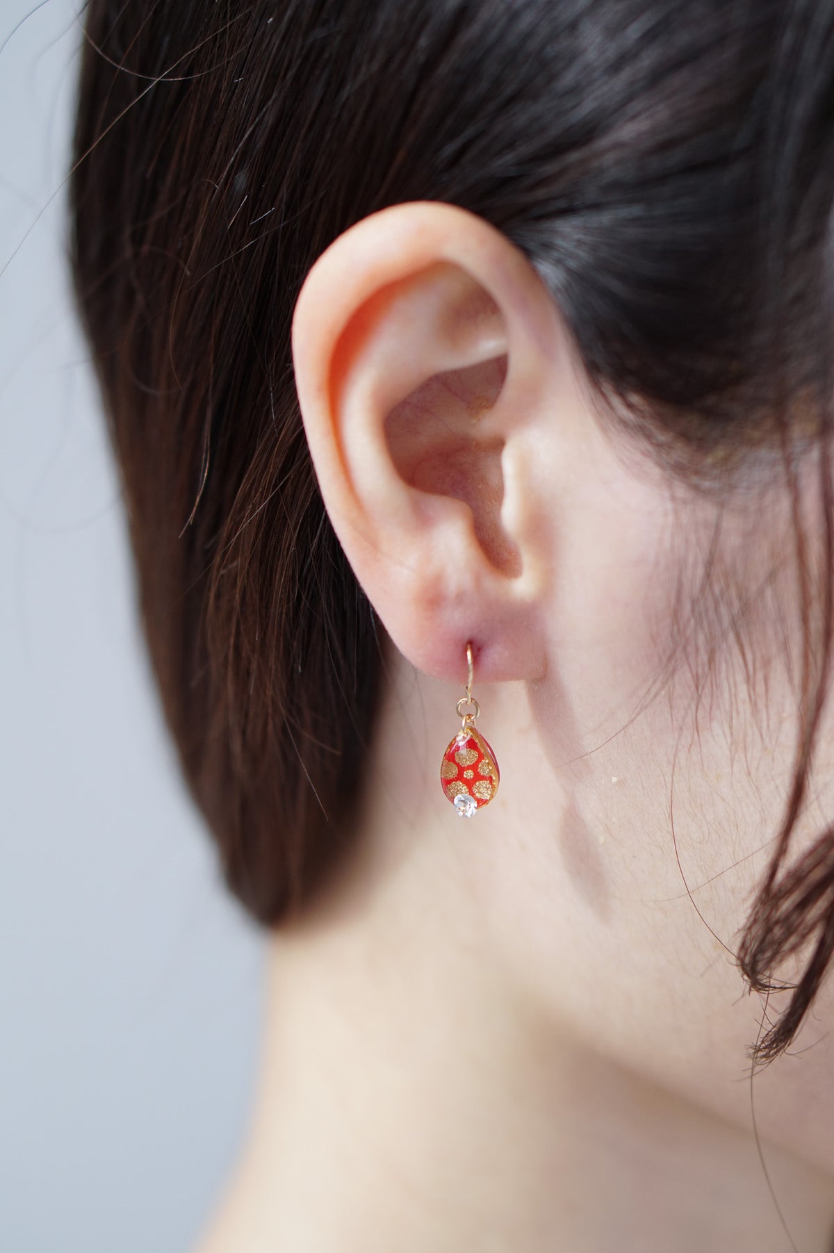 Morning Dew Earrings - Star Plum Blossom