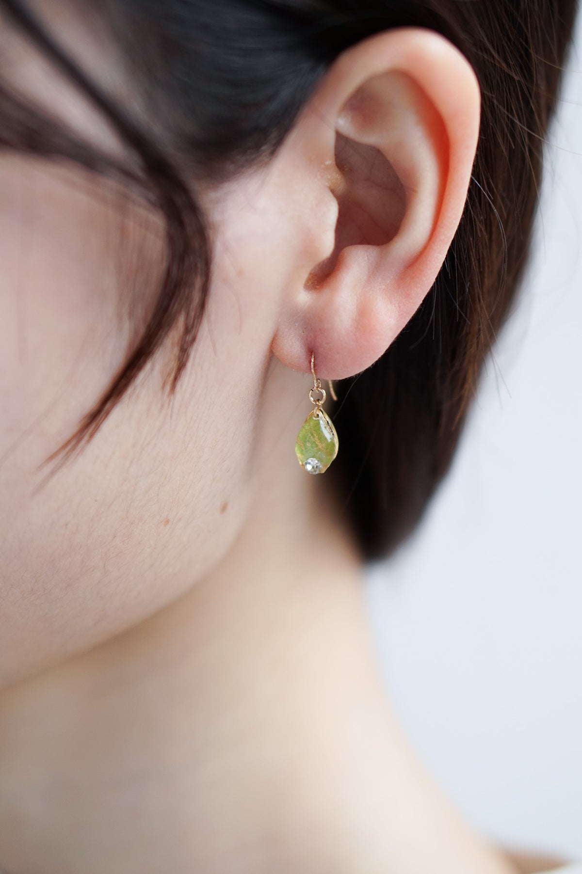 Morning Dew Earrings - Pine Needles