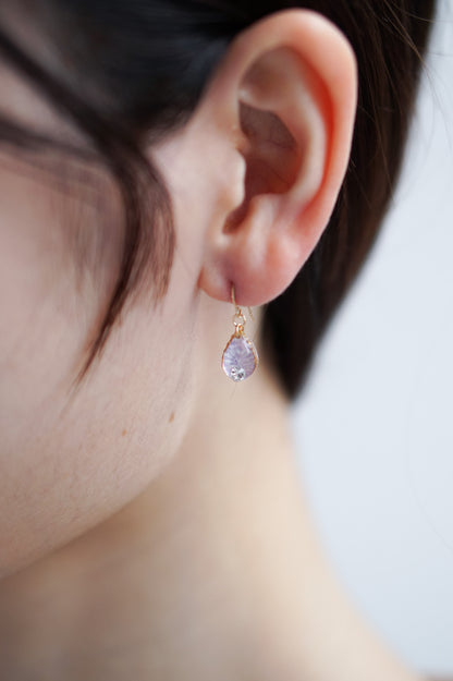 Morning Dew Earrings - Aster