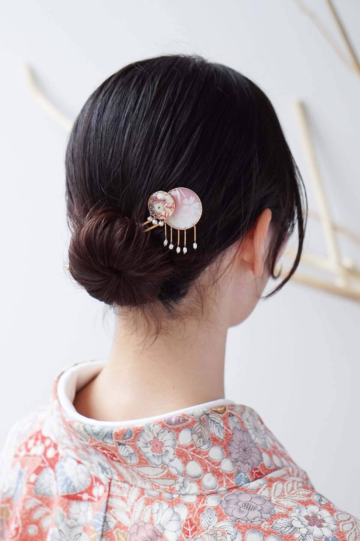 Starry Night Hairpin - Sakura (Pink)