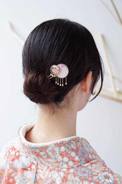 Starry Night Hairpin - Sakura (Pink)
