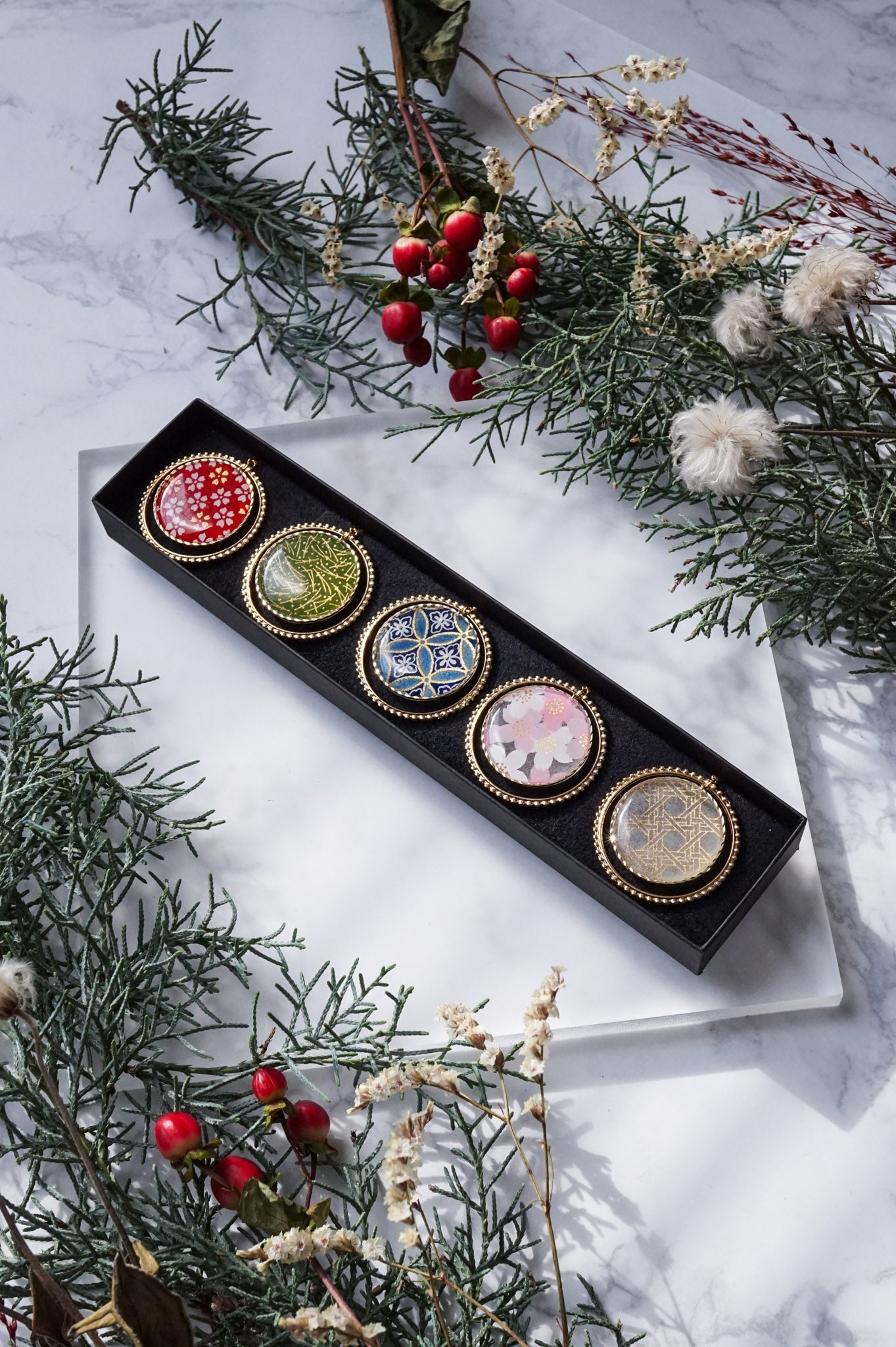 クリスマスオーナメント　＜月＞