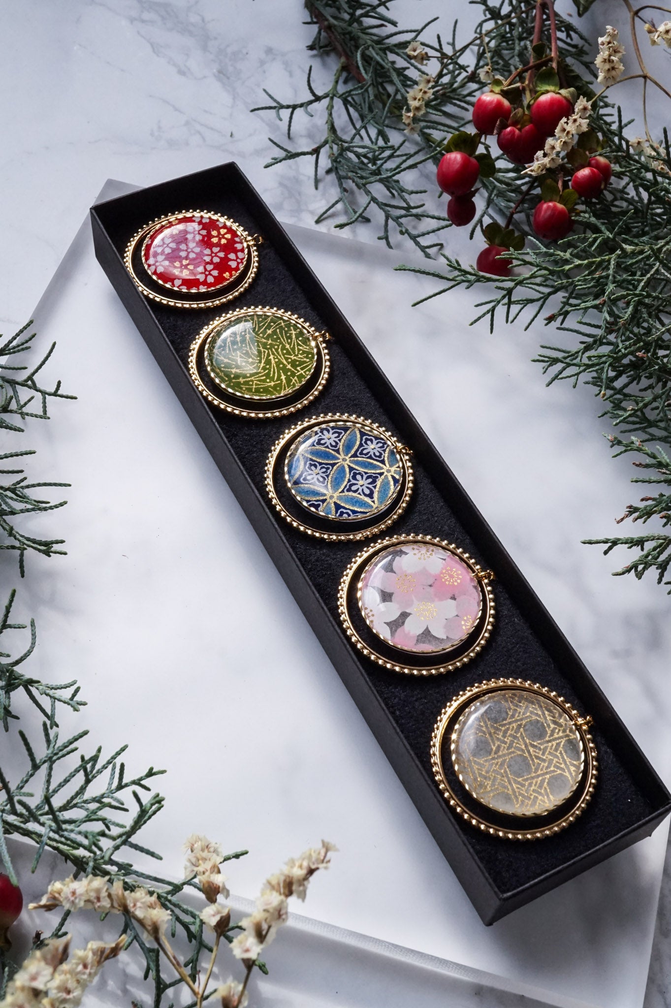 クリスマスオーナメント　＜月＞
