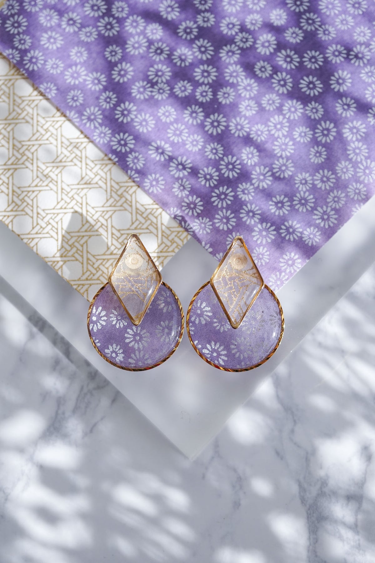 Kumi earrings - Shion -
