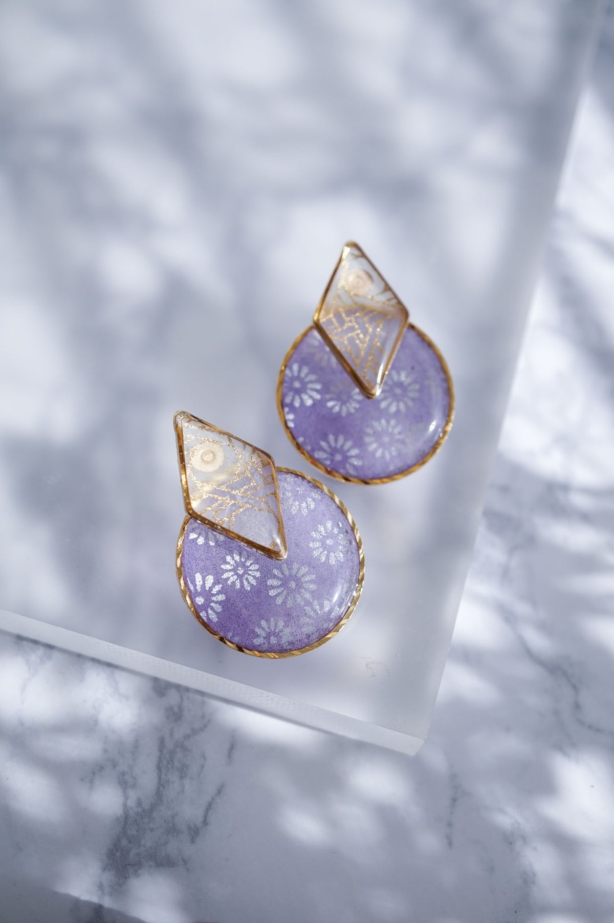 Kumi earrings - Shion -