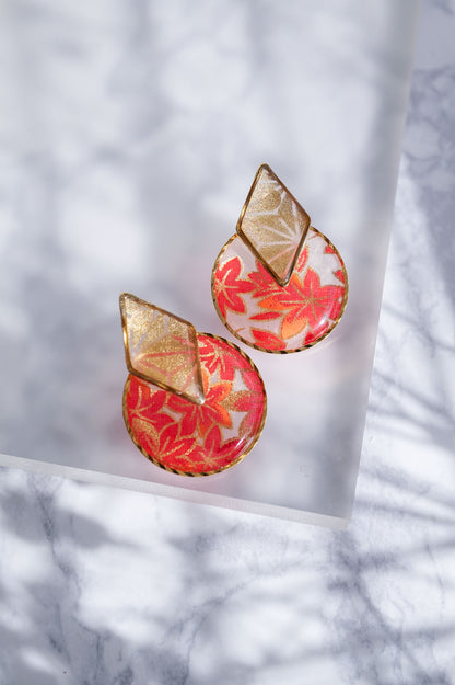 Kumi earrings - Momiji -