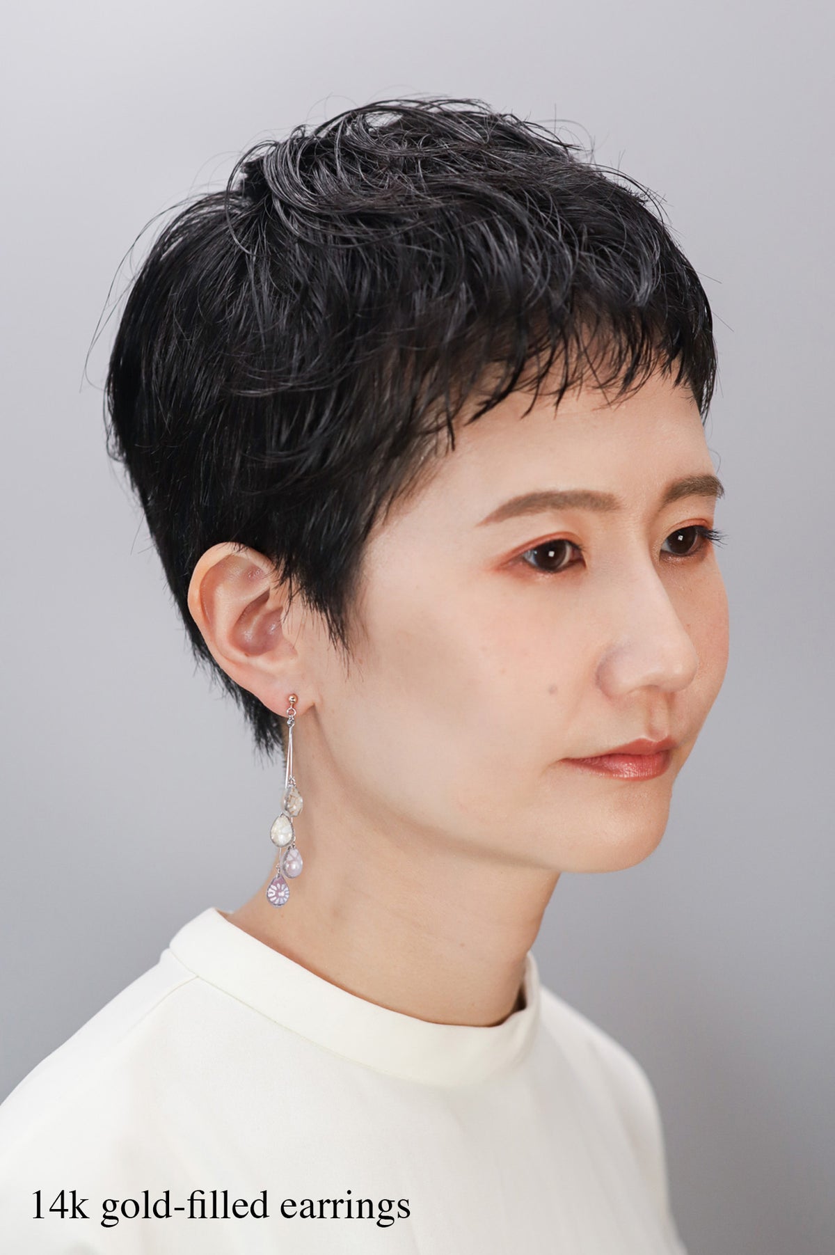 Shigure Earrings #4 - Aster