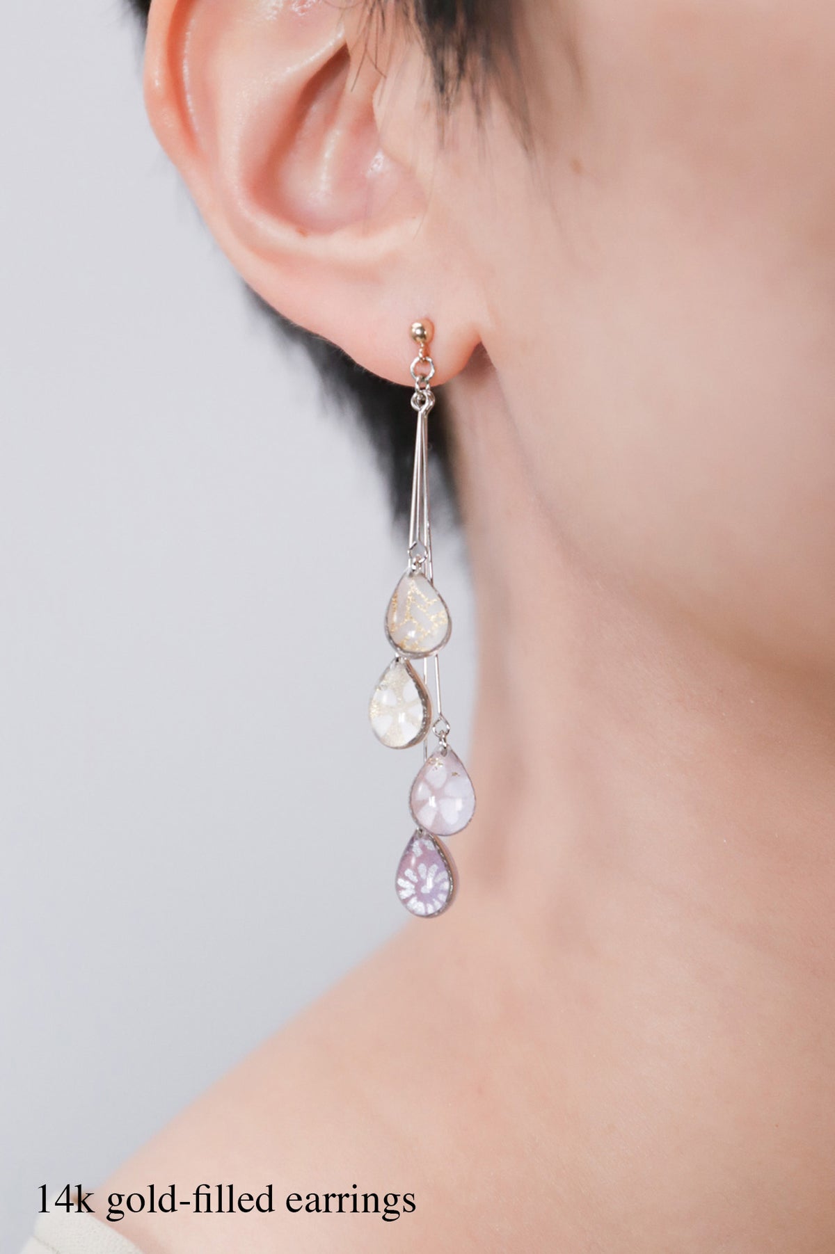 Shigure Earrings #4 - Aster