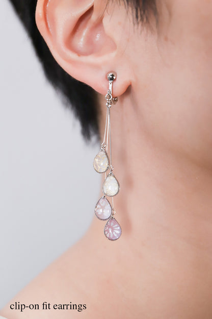 Shigure Earrings #4 - Aster