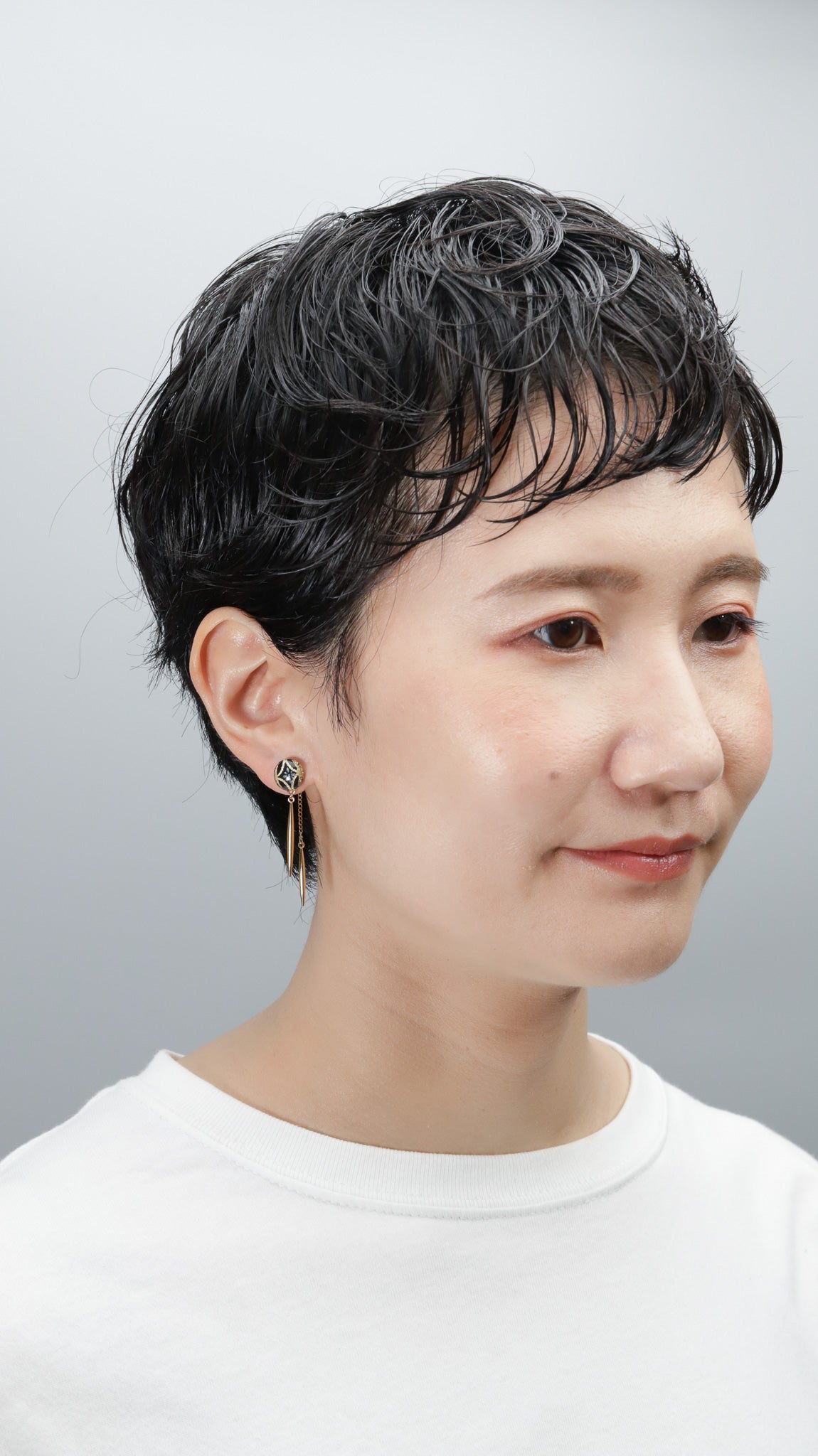 Icicle Earrings - Hana-Shippo (Black)