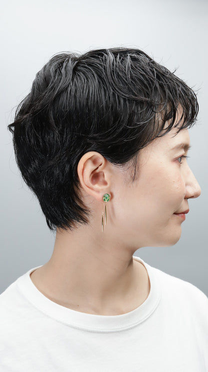 Icicle Earrings - Shippo (Green)