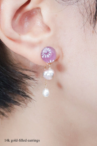 Little Spring Earrings - Aster