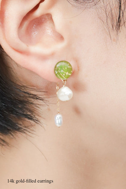 Little Spring Earrings - Pine Needles